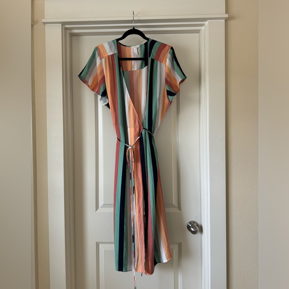 Leith wrap dress